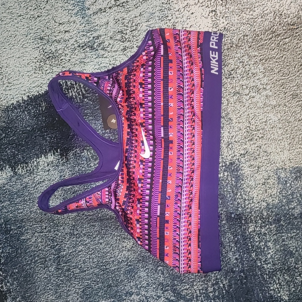 Nike Pro Medium Support Sports Bra - Size XL